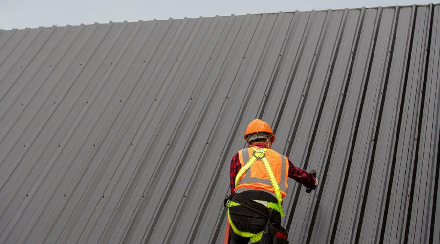 Professional metal roof installation services in Vader, WA
